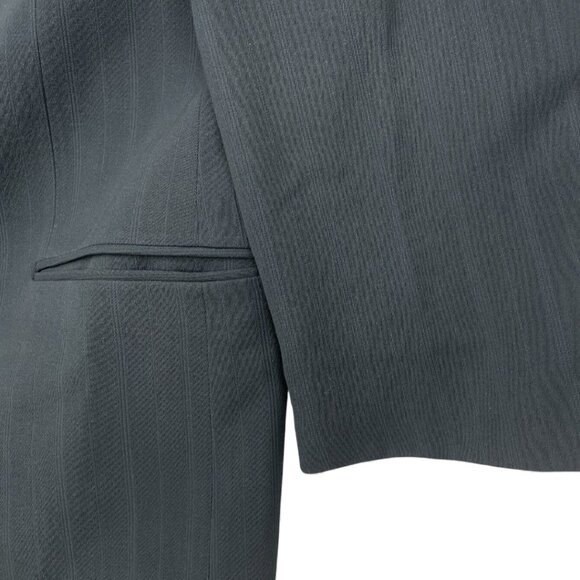 Hugo Boss Celsius Omega Double Breasted Wool Blazer Sport Coat Jacket Men's 46R - Picture 3 of 11